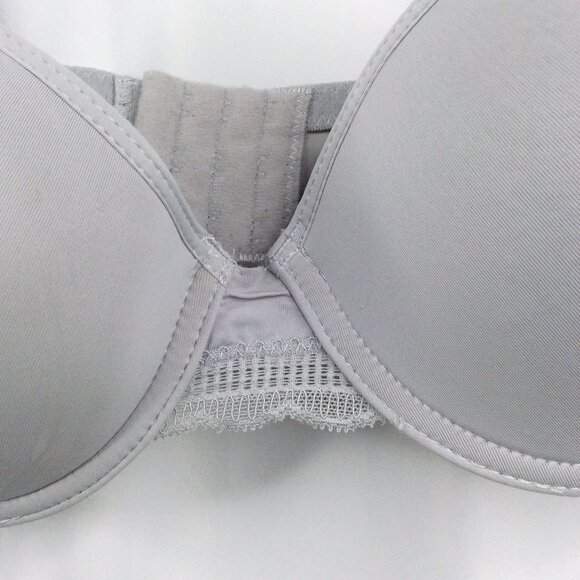 Lucky Brand Underwire Bra Size 38C Gray Comfort Straps Lightly Padded Lined - Picture 4 of 5